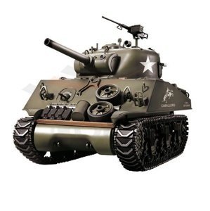 RC tank 1:16 Torro SHERMAN M4A3, střely, zvuk, kouř, kovové pásy Tanky TORRO IQ models