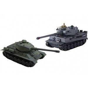 RC sada bojujících tanků Tiger I a T34/85 1:32  IQ models