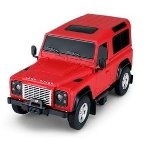 Land Rover Denfender 1:24 RTR - červený Licencované IQ models