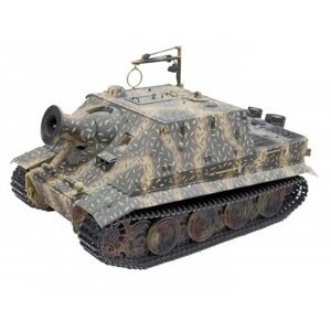 RC tank 1:16 Torro Sturm Tiger, PROFI edice (komplet kov), 2.4GHz, BB, kouř, zvuk, dřevěná bedna Tanky TORRO IQ models