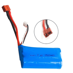 7,4V 2500mAh T-dean Díly - RC auta IQ models