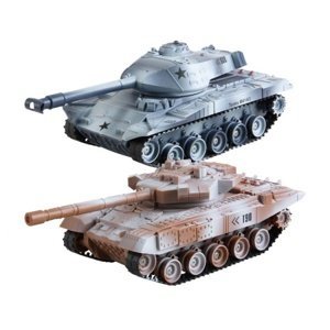 Soubojové tanky ABRAMS vs. T90 - 1/32 Infra IQ models
