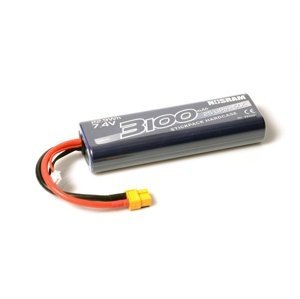 NOSRAM 3100mAh - 7.4V - 50C LiPo Car Stickpack Hardcase - XT60 konektor Akumulátory IQ models