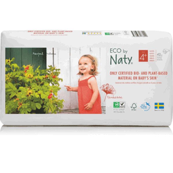 Naty Plenky Naty Maxi+ 9-20 kg - ECONOMY PACK (42 ks)