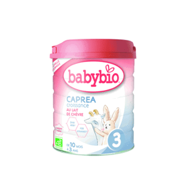 BabyBio kozí kojenecké mléko CAPREA 3 Croissance 800g - NOVÁ RECEPTURA
