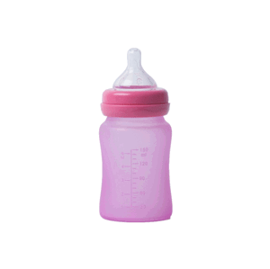 Bo Jungle skleněná láhev B-Thermo 150ml Pink