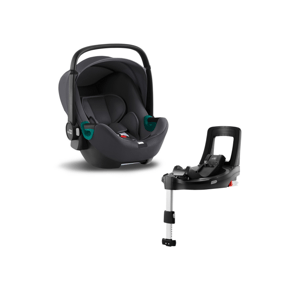 Britax Römer Autosedačka Baby-Safe 3 i-Size Bundle Flex iSense, Midnight Grey