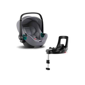 Britax Römer Autosedačka Baby-Safe 3 i-Size Bundle Flex iSense, Frost Grey