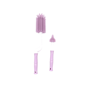 Bo Jungle kartáč na láhve B-Bottle Brush Set Pink