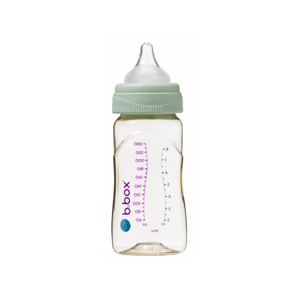 B.BOX Antikoliková kojenecká láhev 240 ml - zelená