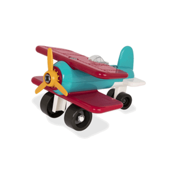B-Toys Stavebnice letadlo - VÁNOCE dvoreček