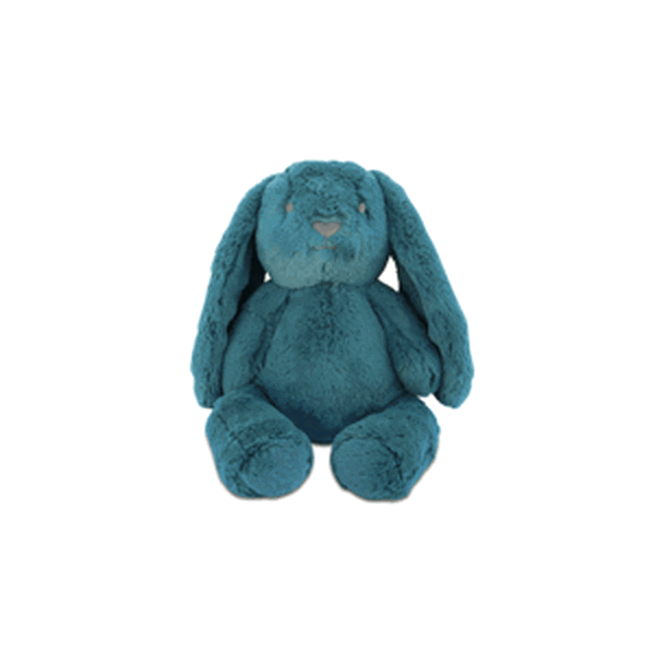 OB Designs Plyšový králíček - Duck Egg Blue 40 cm