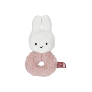 Little Dutch Chrastítko králíček Miffy Fluffy Pink