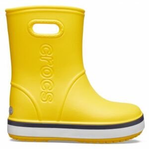 holínky Crocs Crocsband Rain Boot - Yellow/Navy Velikost boty (EU): 28, Vnitřní délka boty: 175, Vnitřní šířka boty: 72