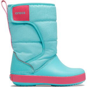 sněhule Crocs Lodgepoint Snow boot - Ice blue/pool Velikost boty (EU): 25, Vnitřní délka boty: 155, Vnitřní šířka boty: 67