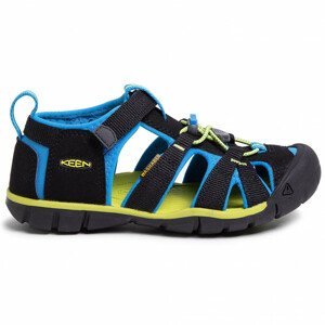 sandály Keen Seacamp II Black/brilliant blue K (CNX) Velikost boty (EU): 24, Vnitřní délka boty: 150, Vnitřní šířka boty: 66