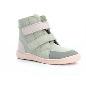 Baby Bare Shoes boty Baby Bare Febo Winter Grey/Pink (s membránou/Asfaltico) Velikost boty (EU): 24, Vnitřní délka boty: 157, Vnitřní šířka boty: 68