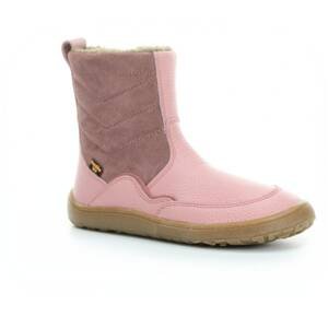 Froddo G3160208-3 Pink zimní barefoot kozačky Velikost boty (EU): 25, Vnitřní délka boty: 160, Vnitřní šířka boty: 65