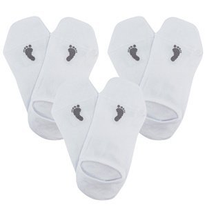 Ponožky Voxx Barefoot sneaker bílá, 3 páry Velikost ponožek: 39-42 EU