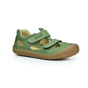 Koel Koel4kids Deen Olive 07M033.101-360 barefoot sandály Velikost boty (EU): 23, Vnitřní délka boty: 150, Vnitřní šířka boty: 63