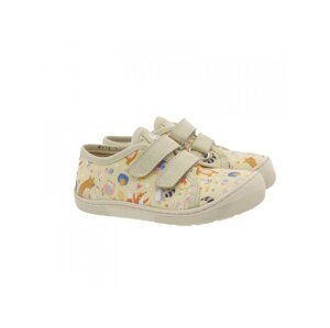 Koel Koel4kids Dud Textile Bear beige 07M035.50B-850 barefoot tenisky Velikost boty (EU): 28, Vnitřní délka boty: 180, Vnitřní šířka boty: 70