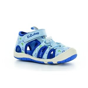 D.D.Step G065-41329B modré barefoot sandály Velikost boty (EU): 22, Vnitřní délka boty: 140, Vnitřní šířka boty: 61