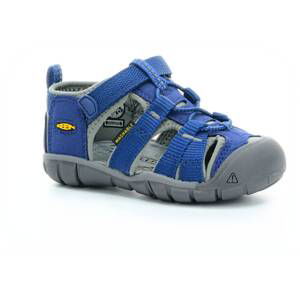 Keen Seacamp II Blue Depths/Gargoyle K (CNX) barefoot sandály Velikost boty (EU): 33, Vnitřní délka boty: 200, Vnitřní šířka boty: 78