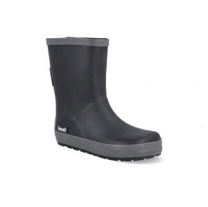 Koel Koel4Kids Wellie Bare Solid Black barefoot holinky Velikost boty (EU): 32, Vnitřní délka boty: 215, Vnitřní šířka boty: 82