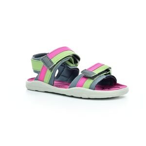 Ricosta Sydney Avocado/Grau/Pink barefoot sandály Velikost boty (EU): 29, Vnitřní délka boty: 190, Vnitřní šířka boty: 70