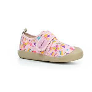 Milash Fun shoes canvas Víla růžové barefoot boty Velikost boty (EU): 23, Vnitřní délka boty: 146, Vnitřní šířka boty: 65