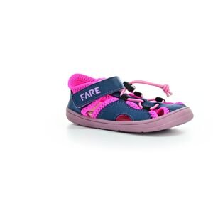 Fare WIDE 7061451 modro-růžové barefoot sandály Velikost boty (EU): 27, Vnitřní délka boty: 181, Vnitřní šířka boty: 72