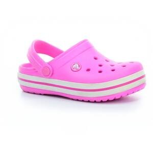 pantofle Crocs Crocband Clog K - Party Pink Velikost boty (EU): 25, Vnitřní délka boty: 155, Vnitřní šířka boty: 68