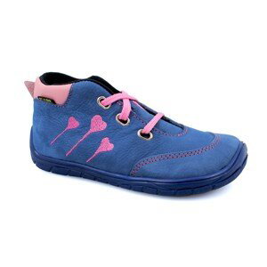 boty Fare B5421251 modré kotníčkové s kytkami (bare) Velikost boty (EU): 24, Vnitřní délka boty: 157, Vnitřní šířka boty: 68