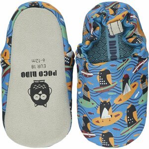 capáčky POCO NIDO Surfing Penguins Blue Velikost boty (EU): 18, Vnitřní délka boty: 117, Vnitřní šířka boty: 55