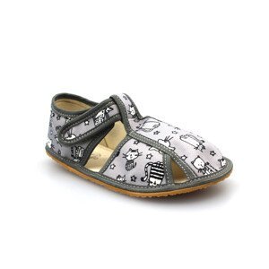 Baby Bare Shoes bačkory Baby bare Grey Cat Velikost boty (EU): 23, Vnitřní délka boty: 149, Vnitřní šířka boty: 67