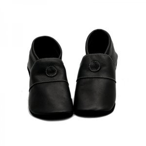 capáčky ZeaZoo Kiwi černé na gumové podrážce Velikost boty (EU): 20, Vnitřní délka boty: 130, Vnitřní šířka boty: 65