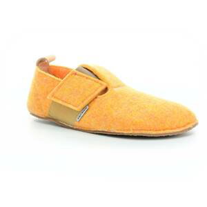 bačkory Pegres BF05U žluté filcové Velikost boty (EU): 22, Vnitřní délka boty: 140, Vnitřní šířka boty: 62
