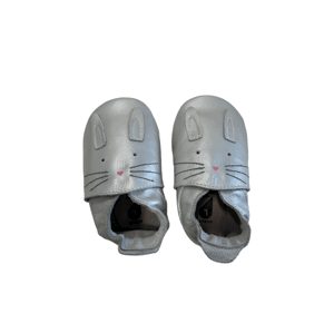 capáčky Bobux Hop Silver (soft sole) Velikost boty (EU): 22, Vnitřní délka boty: 139, Vnitřní šířka boty: 61