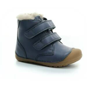 Bundgaard Petit Mid Lamb II Navy zimní barefoot boty Velikost boty (EU): 23, Vnitřní délka boty: 142, Vnitřní šířka boty: 61