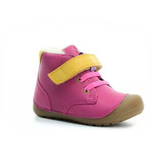 Bundgaard Dark Pink Petit Mid Winter Lace Sport zimní barefoot boty Velikost boty (EU): 24, Vnitřní délka boty: 152, Vnitřní šířka boty: 62