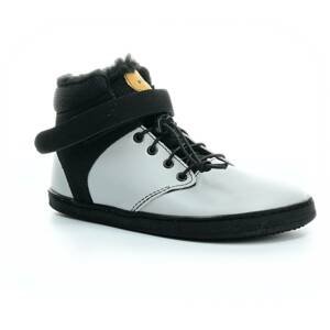 Pegres BF40 šedé zimní barefoot boty Velikost boty (EU): 28, Vnitřní délka boty: 178, Vnitřní šířka boty: 72
