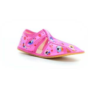 Baby Bare Shoes bačkory Baby bare Pink Teddy Velikost boty (EU): 23, Vnitřní délka boty: 149, Vnitřní šířka boty: 67