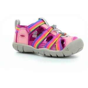 Keen Seacamp Rainbow/Festival Fuchsia (CNX) barefoot sandály Velikost boty (EU): 26, Vnitřní délka boty: 160, Vnitřní šířka boty: 68