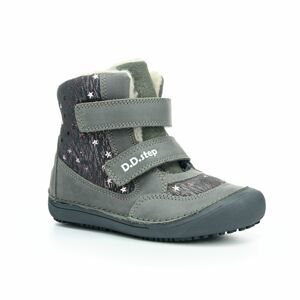 D.D.Step W063-333 tmavě šedé zimní barefoot boty Velikost boty (EU): 26, Vnitřní délka boty: 166, Vnitřní šířka boty: 67