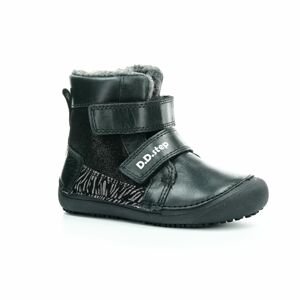 D.D.Step W063-356 černé zimní barefoot boty Velikost boty (EU): 25, Vnitřní délka boty: 160, Vnitřní šířka boty: 65