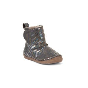 Froddo Grey/Silver G2160077-11  (Flexible, s kožešinou) zimní barefoot boty Velikost boty (EU): 28, Vnitřní délka boty: 184, Vnitřní šířka boty: 71