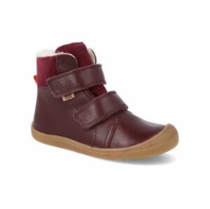 Koel4kids Emil Napa TEX Wool Bordo zimní barefoot boty Velikost boty (EU): 28, Vnitřní délka boty: 185, Vnitřní šířka boty: 68