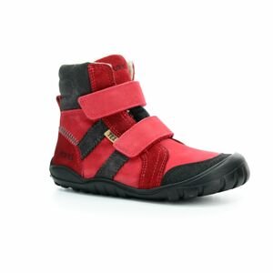 Koel4kids Milo Hydro TEX Red zimní barefoot boty Velikost boty (EU): 35, Vnitřní délka boty: 230, Vnitřní šířka boty: 84