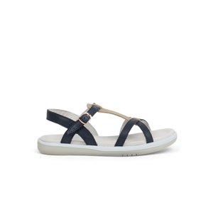 sandály Bobux Pixie Navy/Misty Gold Velikost boty (EU): 28, Vnitřní délka boty: 185, Vnitřní šířka boty: 71