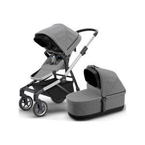 THULE Sleek Kompletní Grey Melange on Black 2022